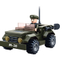 EP Line Sluban Army Transportní jeep stavebnice 83 dílků, doporučený věk 6+