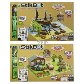 Epee Merch StikBot Filmařská sada pirátská loď nebo farma, doporučený věk 4+