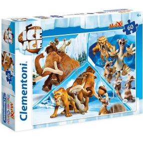 Clementoni Puzzle Maxi Doba Ledová 60 dílků, doporučený věk 4+