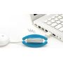 If Bobino Cord Wrap Medium držák na kabel střední Modrý 8 x 4 x 0,3 cm