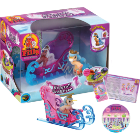 Filly Ice Unicorn Koníčci s 1 figurkou a saněmi, doporučený věk 3+