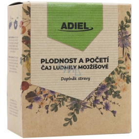 Adiel čaj Ludmily Mojžíšové Plodnost, Početí nálevové sáčky 15 x 2,5 g