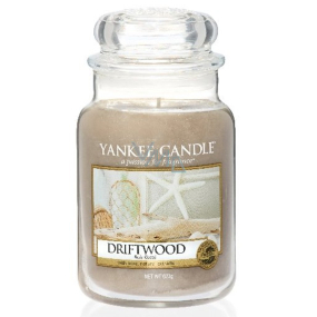 Yankee Candle Driftwood - Naplavené dřevo vonná svíčka Classic velká sklo 623 g