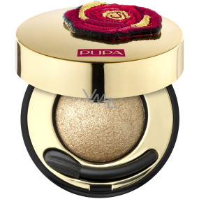 Pupa Rock & Rose 3D Eyeshadow oční stíny 001 Audacious Gold 1,6 g