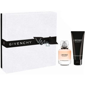 Givenchy L Interdit parfémovaná voda pro ženy 50 ml + tělové mléko 75 ml, dárková sada