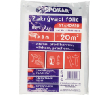 Spokar Standard Zakrývací folie HDPE, 7 µ, 20 m?, 4 × 5 m