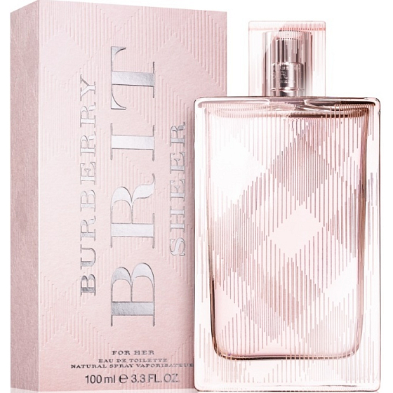Burberry Brit Sheer toaletní voda pro ženy 100 ml