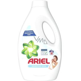 Ariel Sensitive Skin tekutý prací gel 18 dávek 990 ml