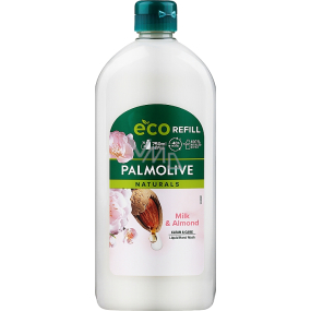 Palmolive Naturals Milk & Almond refill tekuté mýdlo náhradní náplň 750 ml