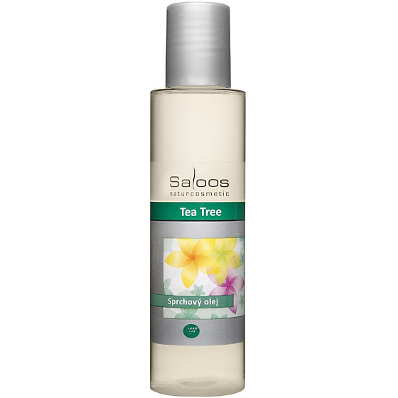 Saloos Tea Tree sprchový olej pro regeneraci pokožky 125 ml