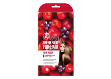 Farmskin Fresh Food For Hair Hrozen a jablko hydratační vlasová textilní maska na vlasy 3 kusy