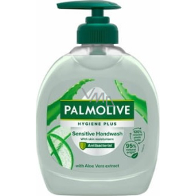 Palmolive Hygiene Plus Aloe Vera antibakteriální tekuté mýdlo 300 ml dávkovač