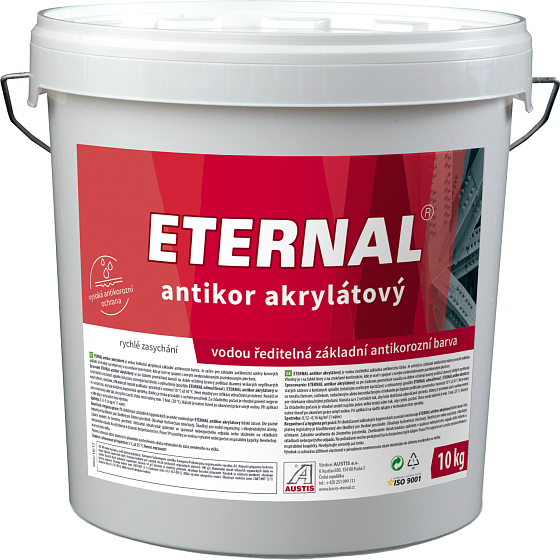 Eternal Antikor základní barva na kov antikorozní, červenohnědá, 10 kg