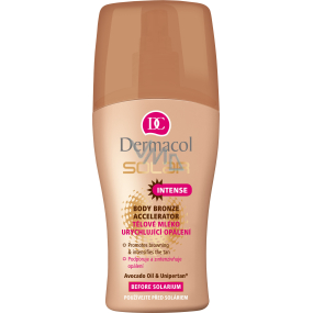 Dermacol Solar Intense tělové mléko urychlující opálení 200 ml