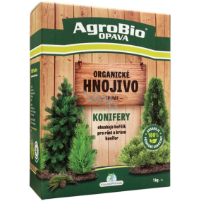 AgroBio Trumf Konifery přírodní granulované organické hnojivo 1 kg 428412, 10/2029