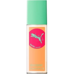 Puma Sync Woman parfémovaný deodorant sklo pro ženy 75 ml