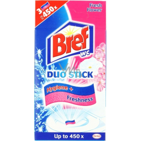 Bref Duo Stick Fresh Flower samolepicí WC proužky 27 g