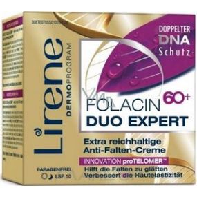 Lirene Folacin Duo Expert 60+ extra bohatý denní a noční krém proti vráskám 50 ml