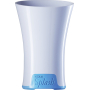 Tangle Teezer Aqua Splash Profesionální kartáč na mokré vlasy Flamingo - modro bílý