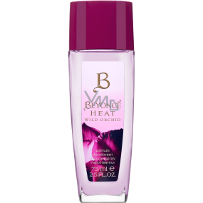 Beyoncé Heat Wild Orchid parfémovaný deodorant sklo pro ženy 75 ml