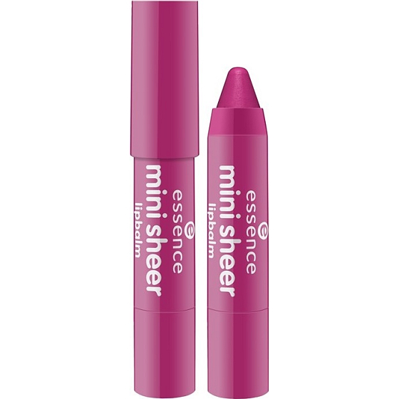 Essence Mini Sheer Lipbalm balzám na rty 03 Chubby Berry 2,5 g