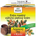 Bione Cosmetics Arganový olej & Karité extra mastný výživný pleťový krém pro všechny typy pleti 51 ml