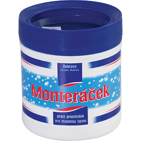 Důbrava Monteráček prací prášek na pracovní oděvy, 500 g Důbrava Monteráček prací prášek na pracovní oděvy, 500 g