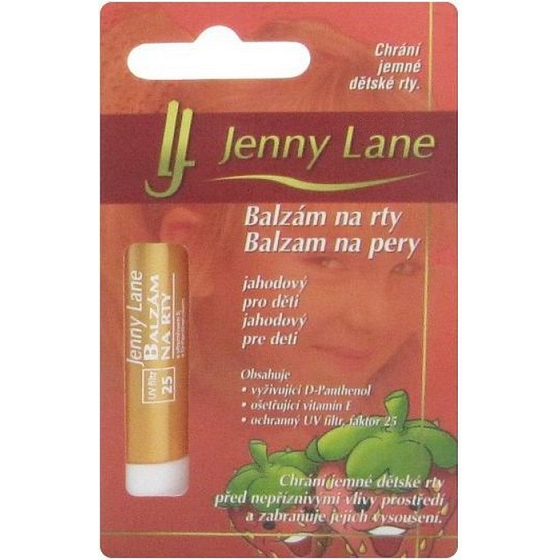 Jenny Lane Jahoda Balzám na rty pro děti 6,4 g