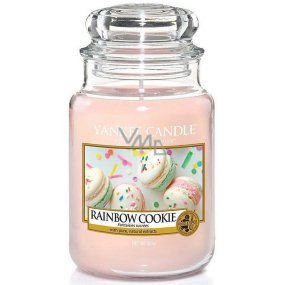 Yankee Candle Rainbow Cookie - Duhové makronky vonná svíčka Classic velká sklo 623 g