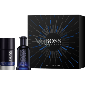Hugo Boss Bottled Night toaletní voda pro muže 50 ml + deodorant stick 75 ml, dárková sada