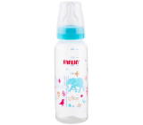 Baby Farlin Kojenecká láhev standardní 3+ měsíců modrá 240 ml AB-41012 B