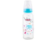 Baby Farlin Kojenecká láhev standardní 3+ měsíců modrá 240 ml AB-41012 B