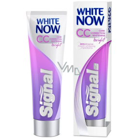 Signal White Now CC Care Correction Bright bělicí zubní pasta pro komplexní péči 75 ml