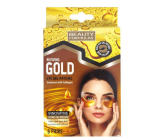 Beauty Formulas Gold zlaté gelové pásky pod oči s kolagenem 6 párů