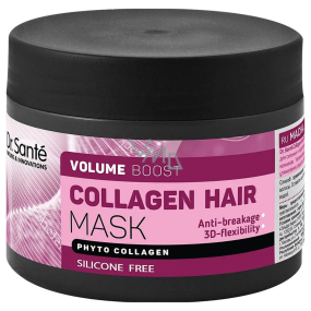 Dr. Santé Collagen Hair Volume Boost maska pro poškozené, suché vlasy a vlasy bez objemu 300 ml