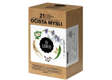 Leros Očista mysli 21 denní čajová bylinková kúra napomáhá navození duševní pohody 21 x 1,3 g