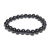 Goldstone modrý Avanturin náramek elastický, kulička 8 mm / 16 - 17 cm, kámen ambicí