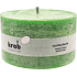 Krab Bazalka repelentní zahradní svíčka rustik, hoří 45 hodin, 80 x 140 x 140 mm 1 000 g