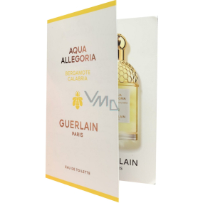 Guerlain Aqua Allegoria Bergamote Calabria toaletní voda pro ženy 1 ml s rozprašovačem, vialka