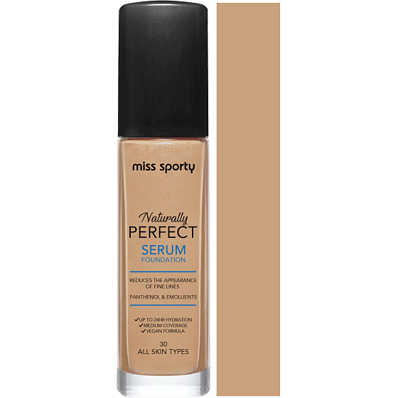 Miss Sporty Naturally Perfect Serum hydratační podkladové tónující sérum 30 30 ml