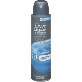 Dove Men + Care Advanced Clean Comfort antiperspirant deodorant sprej pro muže 150 ml