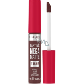 Rimmel London Lasting Mega Matte dlouhotrvající tekutá matná rtěnka 860 Urban Affair 7,4 ml