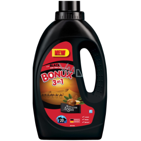 Bonux Marrocan Argan Oil tekutý prací gel na tmavé a černé prádlo 20 dávek 1,1 l