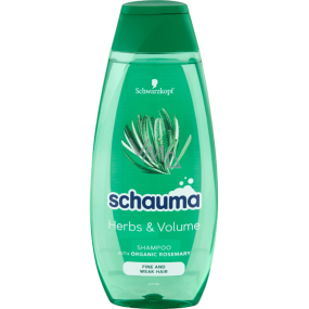 Schauma Herbs & Volume šampon pro jemné a slabé vlasy 400 ml