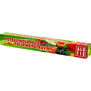 Alufix potravinová folie v krabičce, 30 metrů Alufix potravinová folie v krabičce, 30 metrů