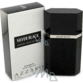 Azzaro Silver Black toaletní voda pro muže 50 ml