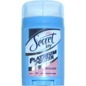 Secret Key Platinum Power Delicate antiperspirant deodorant stick pro ženy 40 ml