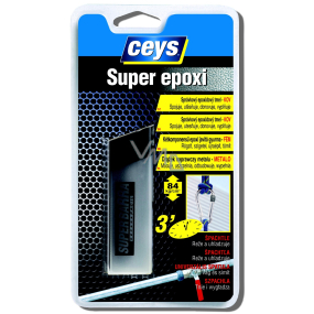 Ceys Super Epoxi Kov dvousložkový tmel na kov 47 g špachtle