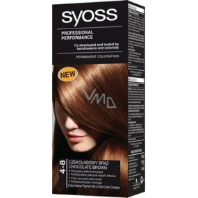 Syoss Professional barva na vlasy 4 - 8 čokoládově hnědý