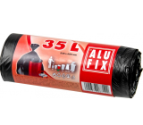 Alufix Sáčky do odpadkového koše černé, 15 µ, 35 litrů, 53 x 60 cm, 30 kusů